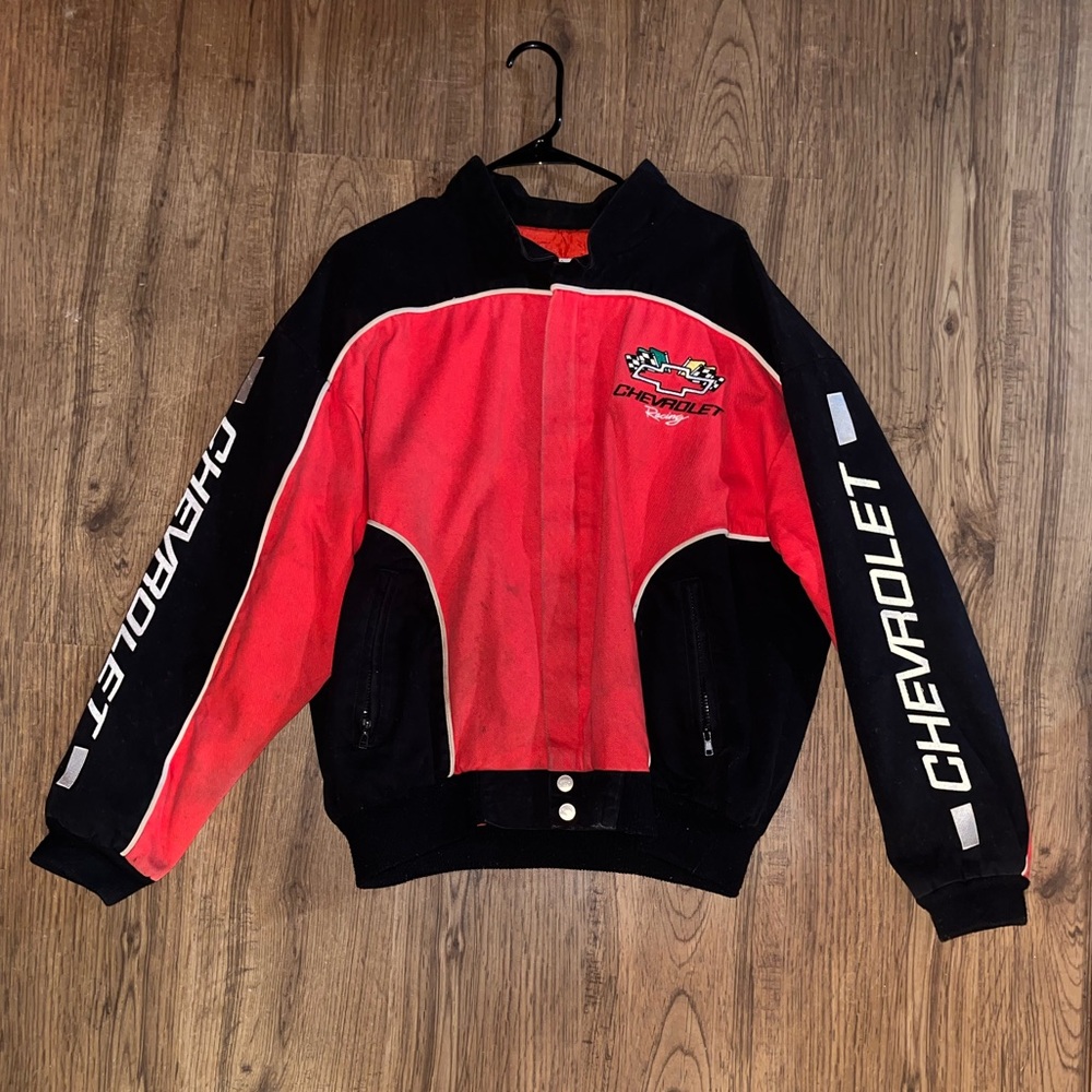 Chevrolet Black & Red Racing Jacket